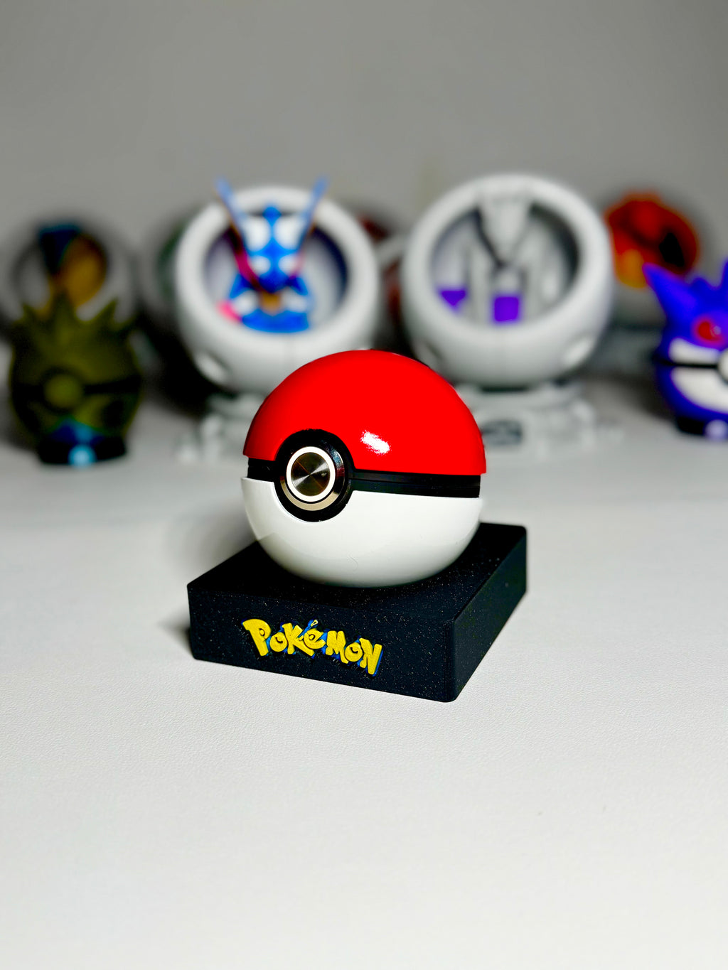 Push button LED ball