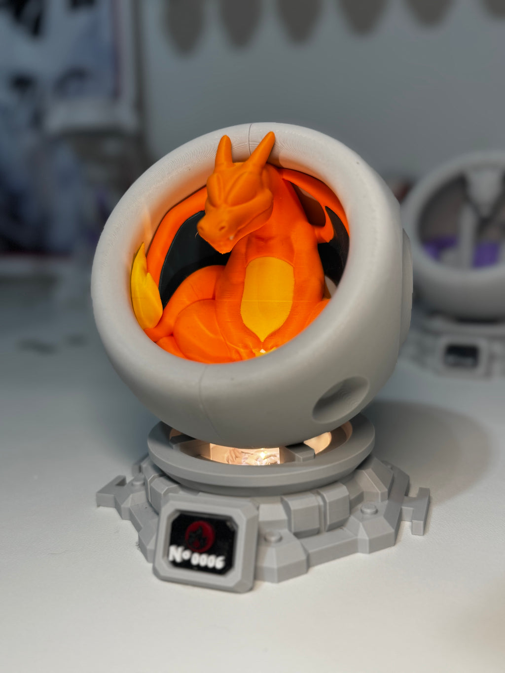 Chari-Zard LED Healing Pod