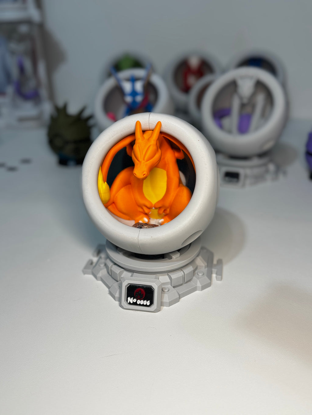 Chari-Zard LED Healing Pod