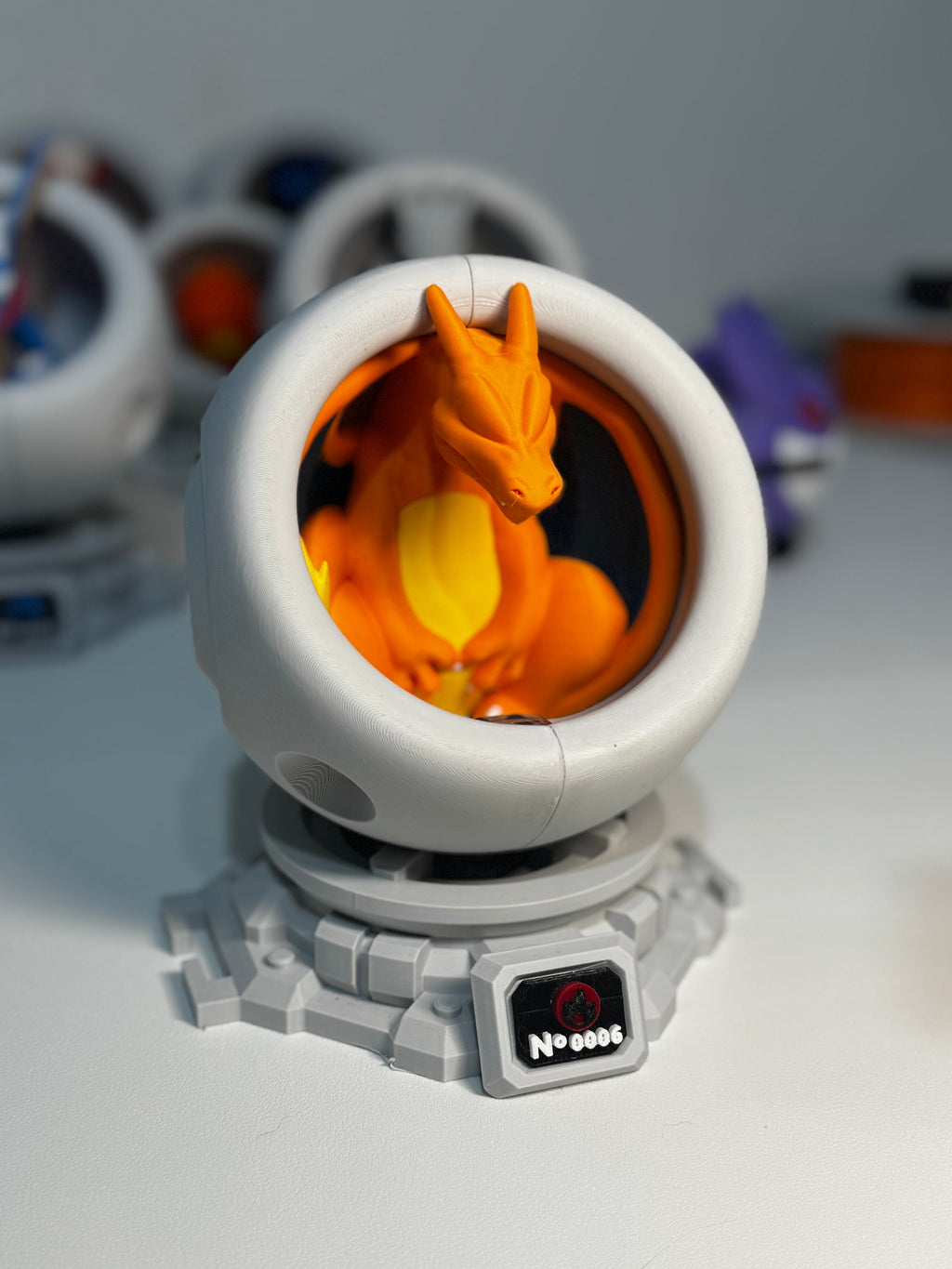 Chari-Zard LED Healing Pod