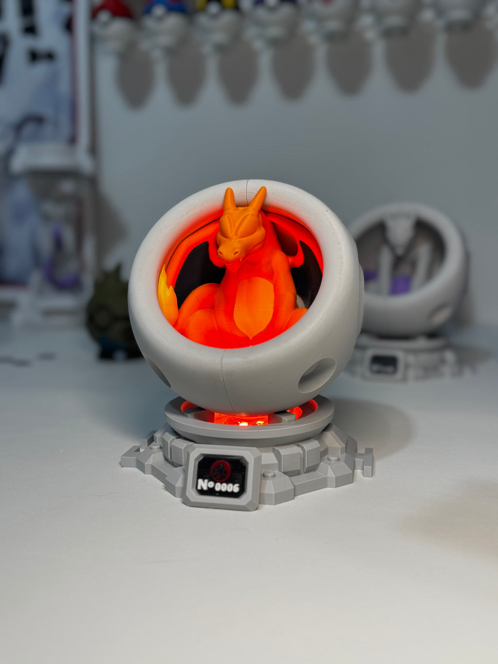Chari-Zard LED Healing Pod